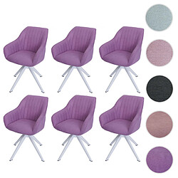 MENDLER Chaise de cuisine HWC-K27 - Violet