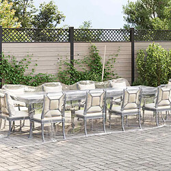 vidaXL Bâche transparente 3x6 m PVC