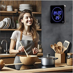 MAGNETICLAND Horloge Digitale Bleu