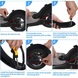 INF Pare-boue Arrière Xiaomi M365/M365 Pro