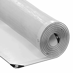 vidaXL Bâche transparente 3x3 m - PE