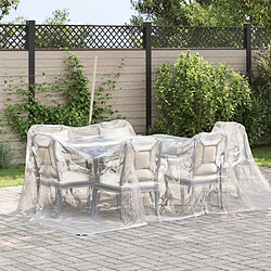 vidaXL Bâche transparente - 3x5 m