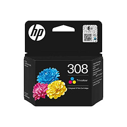 HP Cartouche d'encre 308 couleur - Multicolore