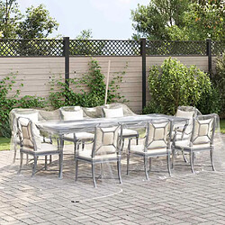 vidaXL Bâche transparente avec œillets 6x6 m