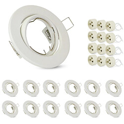 Autres Temps ZMH Spot LED Encastré - Blanc GU10