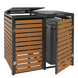 Decoshop26 cache-poubelle 1,40 x 1,02 x 1,19 m