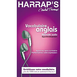 Vocabulaire anglais : méthode audio, approfondissement - Occasion
