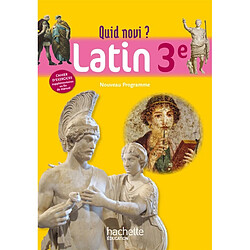 Latin, 3e : nouveau programme : livre de l'élève - Occasion