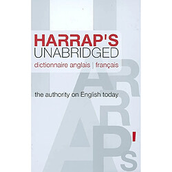 Harrap's unabridged dictionary. Vol. 1. English-French. Anglais-français. Harrap's unabridged dictionnaire. Vol. 1. English-French. Anglais-français - Occasion