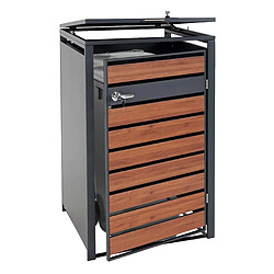 Decoshop26 Cache-poubelle