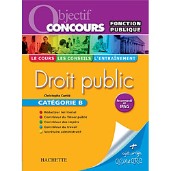 Droit public, catégorie B - Occasion