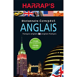 Harrap's compact anglais : dictionnaire anglais-français, français-anglais - Occasion