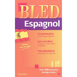 Bled espagnol : grammaire, les verbes, vocabulaire · Occasion Alfredo Gonzalez Hermoso