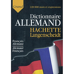 Hachette Langenscheidt : dictionnaire français-allemand, allemand-français - Occasion