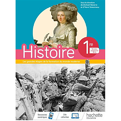 Histoire, 1re : nations, empires, nationalités, de 1789 aux lendemains de la Première Guerre mondiale : programme 2019 - Occasion