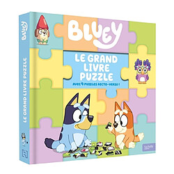 Bluey : le grand livre puzzle : avec 4 puzzles recto-verso ! - Occasion