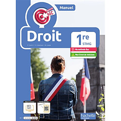 Droit 1re STMG : manuel - Occasion
