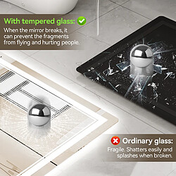 Acheter RATTANTREE Miroir LED 50x70 cm - Anti-buée