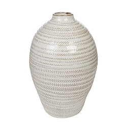Vase Romimex Beige Terre cuite