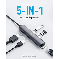 Anker Hub USB-C HDMI et Ethernet