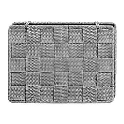 Wenko Panier de salle de bain Adria - Gris pas cher