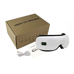 INF Masseur oculaire avec musicothérapie - Blanc pas cher