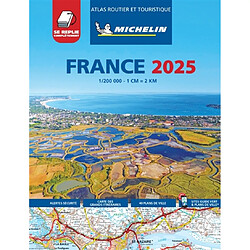 France 2025 : atlas routier et touristique : plastifié - Occasion
