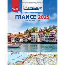 France 2025 : atlas routier et touristique - Occasion
