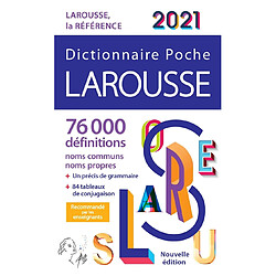 Dictionnaire Larousse poche 2021