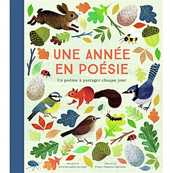 Une année en poésie : un poème à partager chaque jour