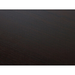 Decoshop26 Bibliothèque séparateur de pièce - Marron