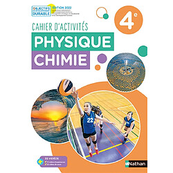 Cahier d'activités physique chimie 4e