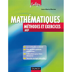 Les méthodes et exercices de mathématiques MP - Occasion