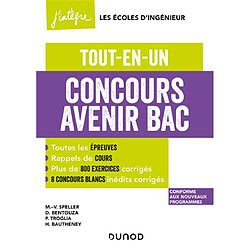 Concours Avenir bac : tout-en-un : conforme aux nouveaux programmes