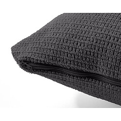 Lisa Design Polette Coussin Tissu Texturé