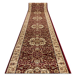 RUGSX Tapis HEAT-SET ROYAL AGY 0521 - Bordeaux - 80 x 1350 cm