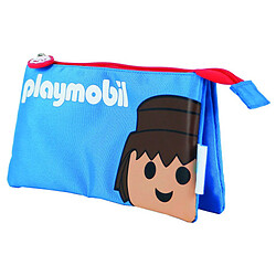 Playmobil® Playmobil Trousse Fourre-Tout Triple Bleu