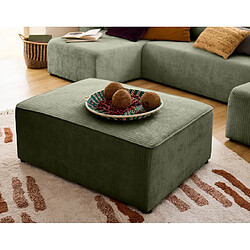 Bestmobilier pouf Topaze - Beige