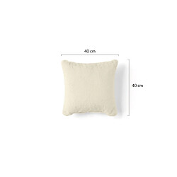 Avis Lisa design OSCAR - 40x40 cm - Jaune