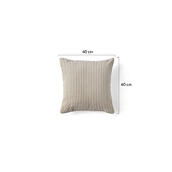 Acheter Lisa design Garance - 40 x 40 cm - Bleu foncé