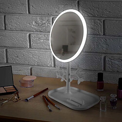 Yoghi miroir de salle de bain lumineux - Blanc