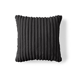 Lisa Design Sierra coussin fausse fourrure 60x60 cm Coussin déco - Fausse fourrure côtelée - Déhoussable - Fabrication européenne