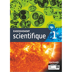 Enseignement scientifique 1re : manuel élève - Occasion