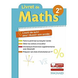 Livret de maths seconde : l'outil de suivi pour réussir son année