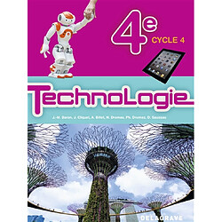 Technologie 4e, cycle 4 : bimanuel élève