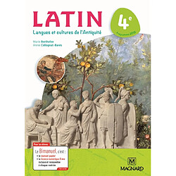 Latin, langues et cultures de l'Antiquité 4e : bimanuel : programme 2016