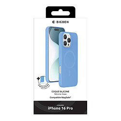 Bigben Coque iPhone 16 Pro - Bleu