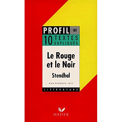Le rouge et le noir, Stendhal
