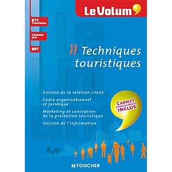 Techniques touristiques, BTS tourisme, licence pro, DUT - Occasion