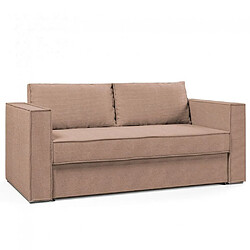 Canapé convertible Inside 75 Ibiza Supra - Velours caramel